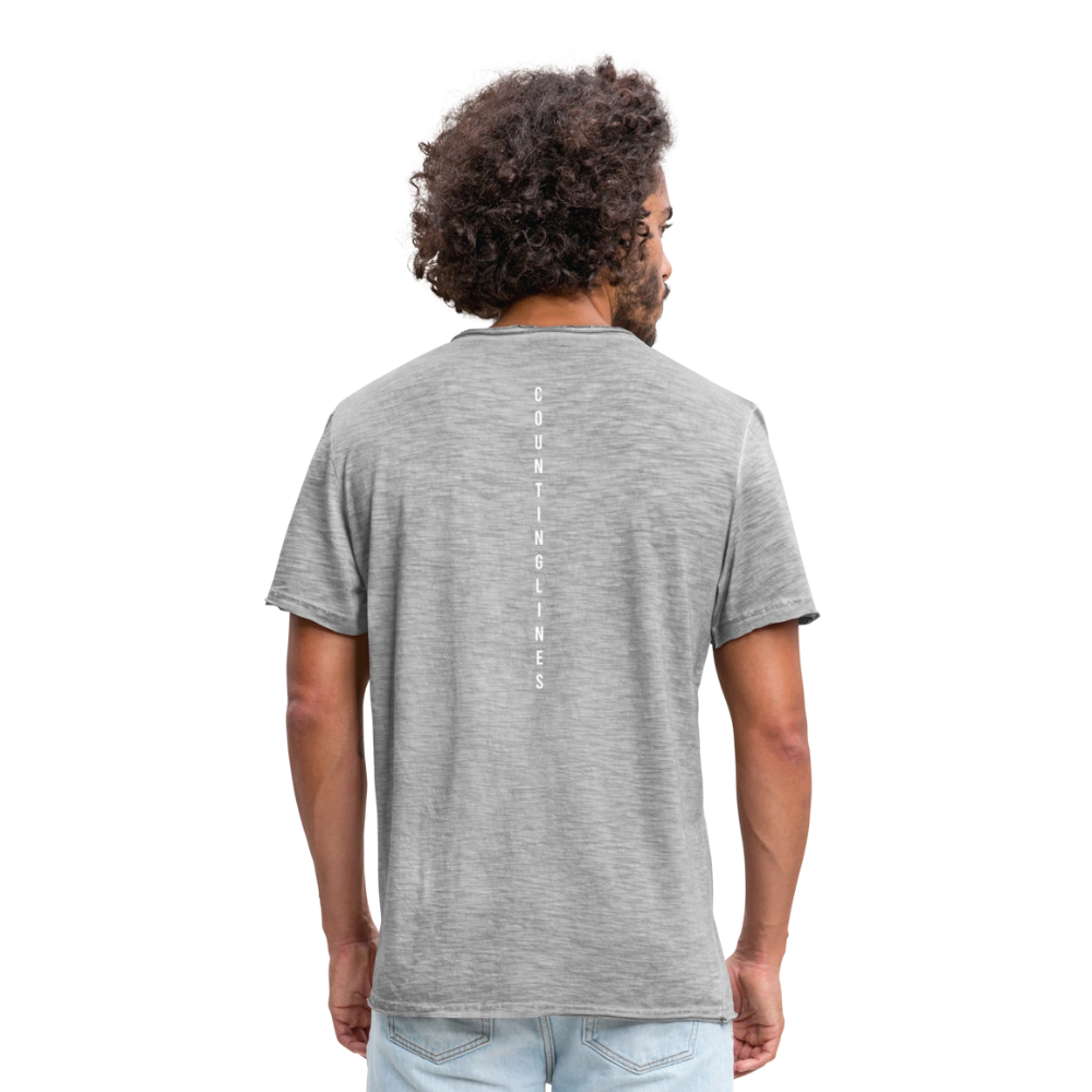 COUNTINGLINES Vintage T-Shirt - vintage grey