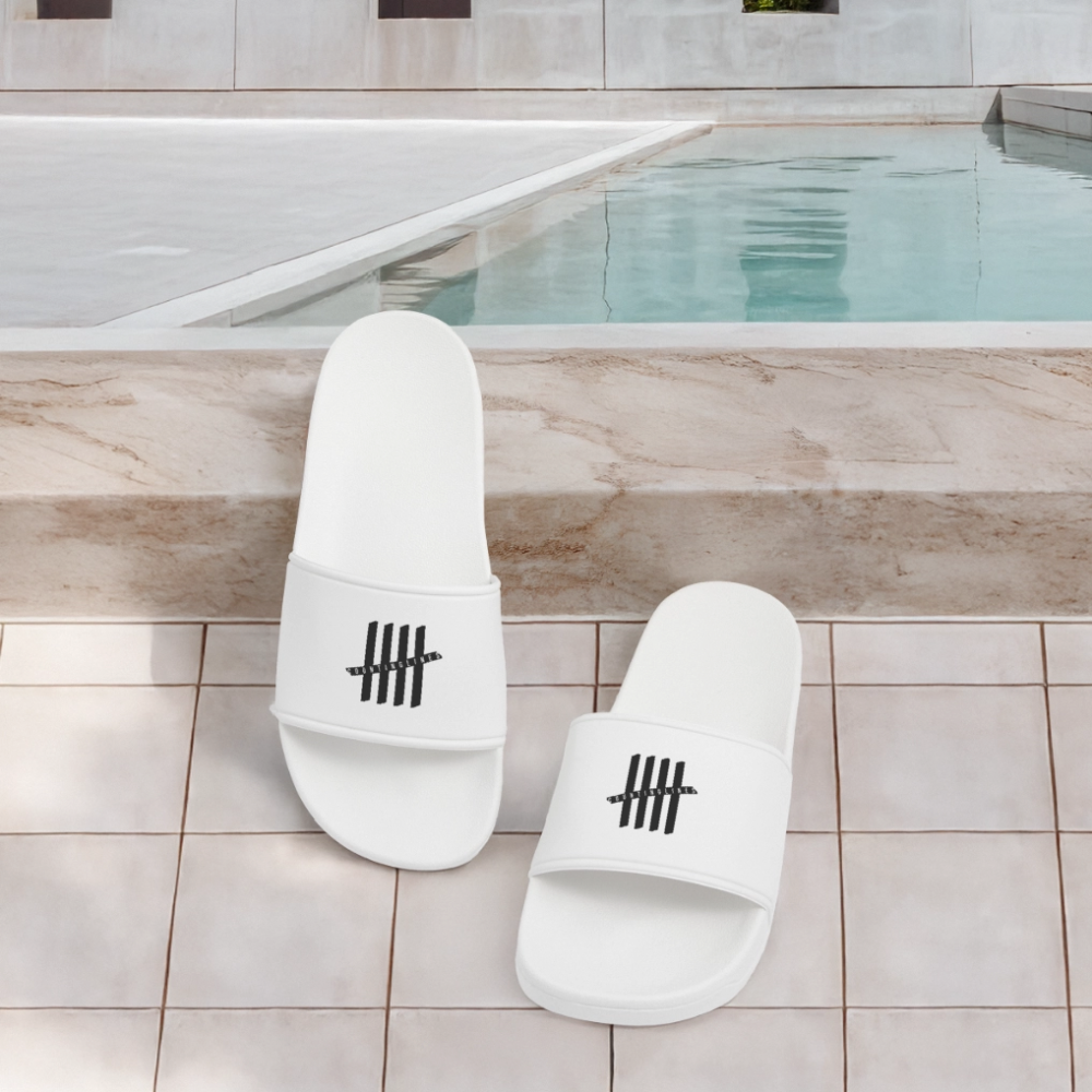 COUNTINLINES Men Sliders - white