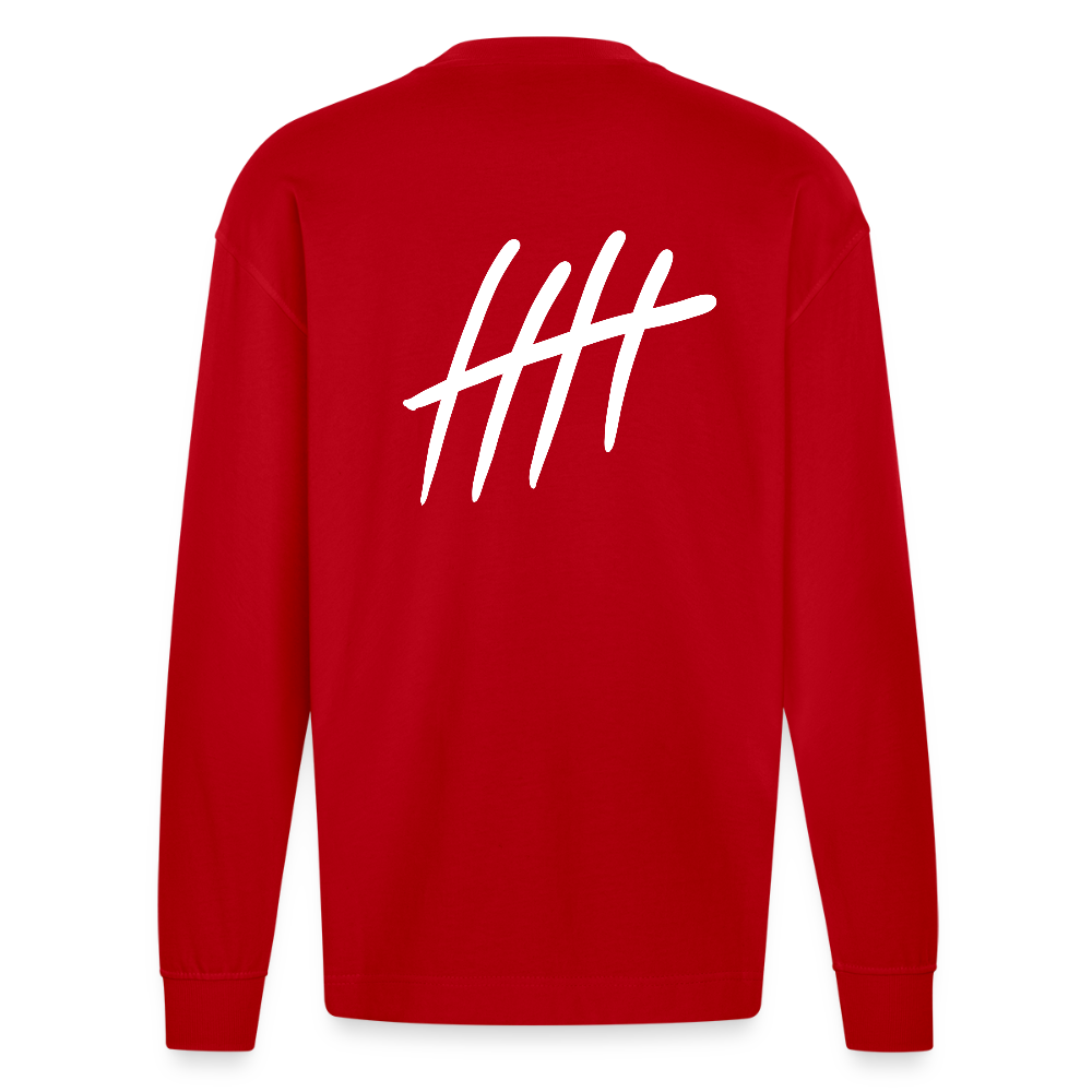 Premium Longsleeve - COUNTINGLINES - red