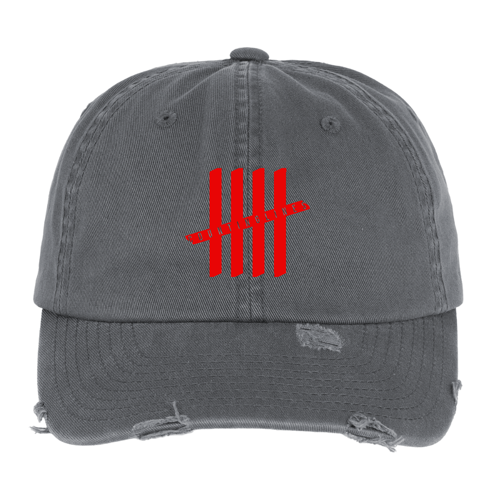 COUNTINGLINES Destroyed Cap - dark grey