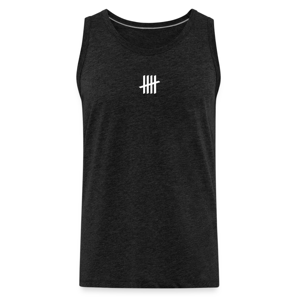 Tank Top - COUNTINGLINES Vertical - Anthrazit