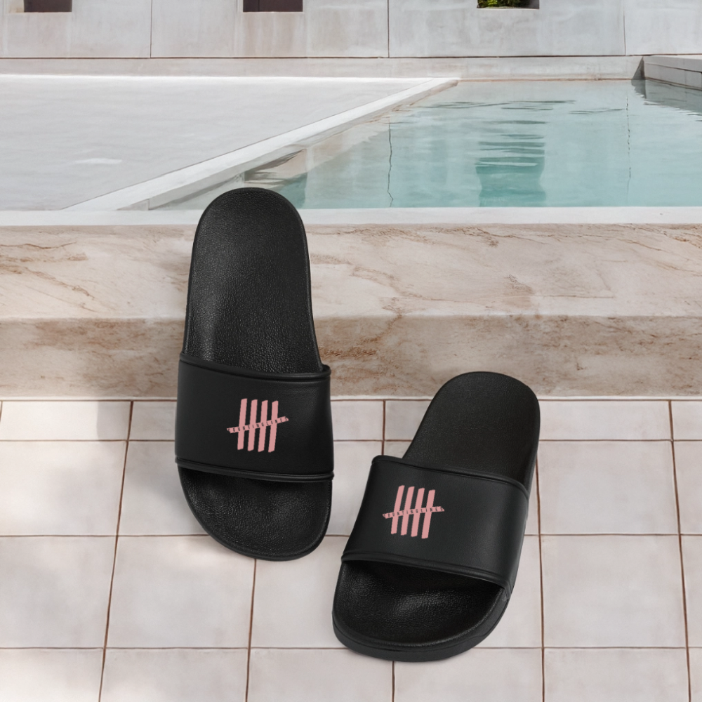 COUNTINGLINES Women Sliders - black