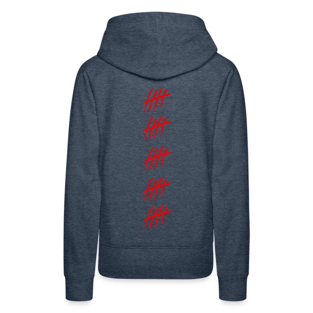 SPINE Edition Red - heather denim