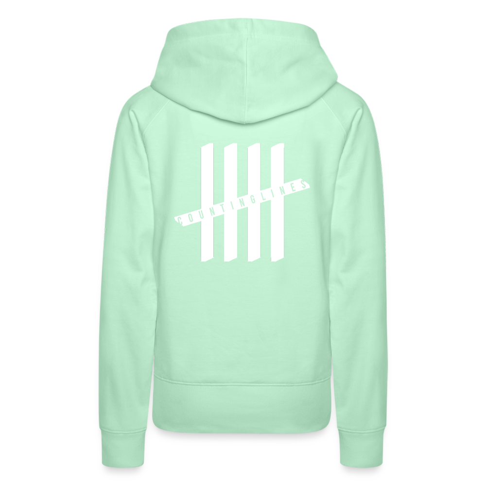 COUNTINGLINES Vertical - light mint
