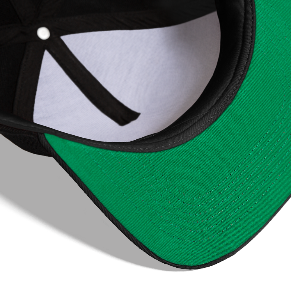 Snapback Cap - COUNT.YOUR.LIFE - Schwarz/Königsblau