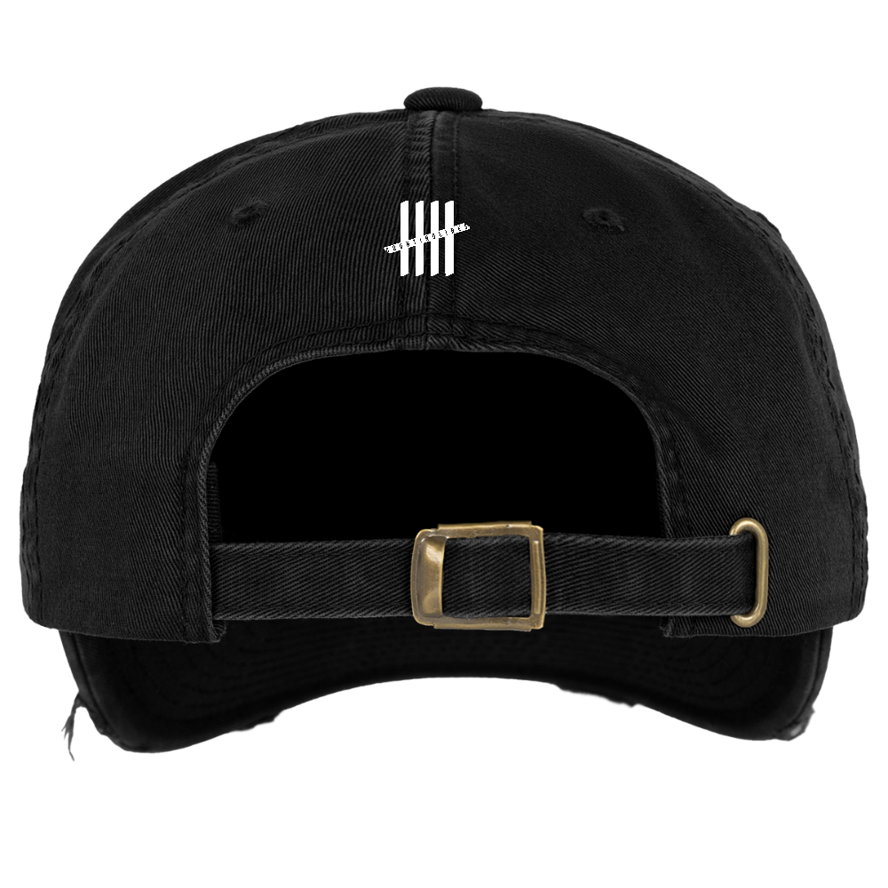 GETITDONE Destroyed Cap - black