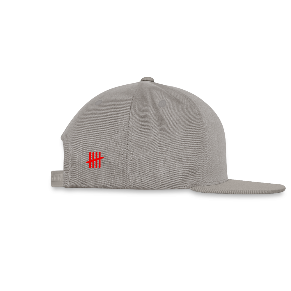 Snapback Cap - COUNT.YOUR.LIFE - Graphit/Graphit