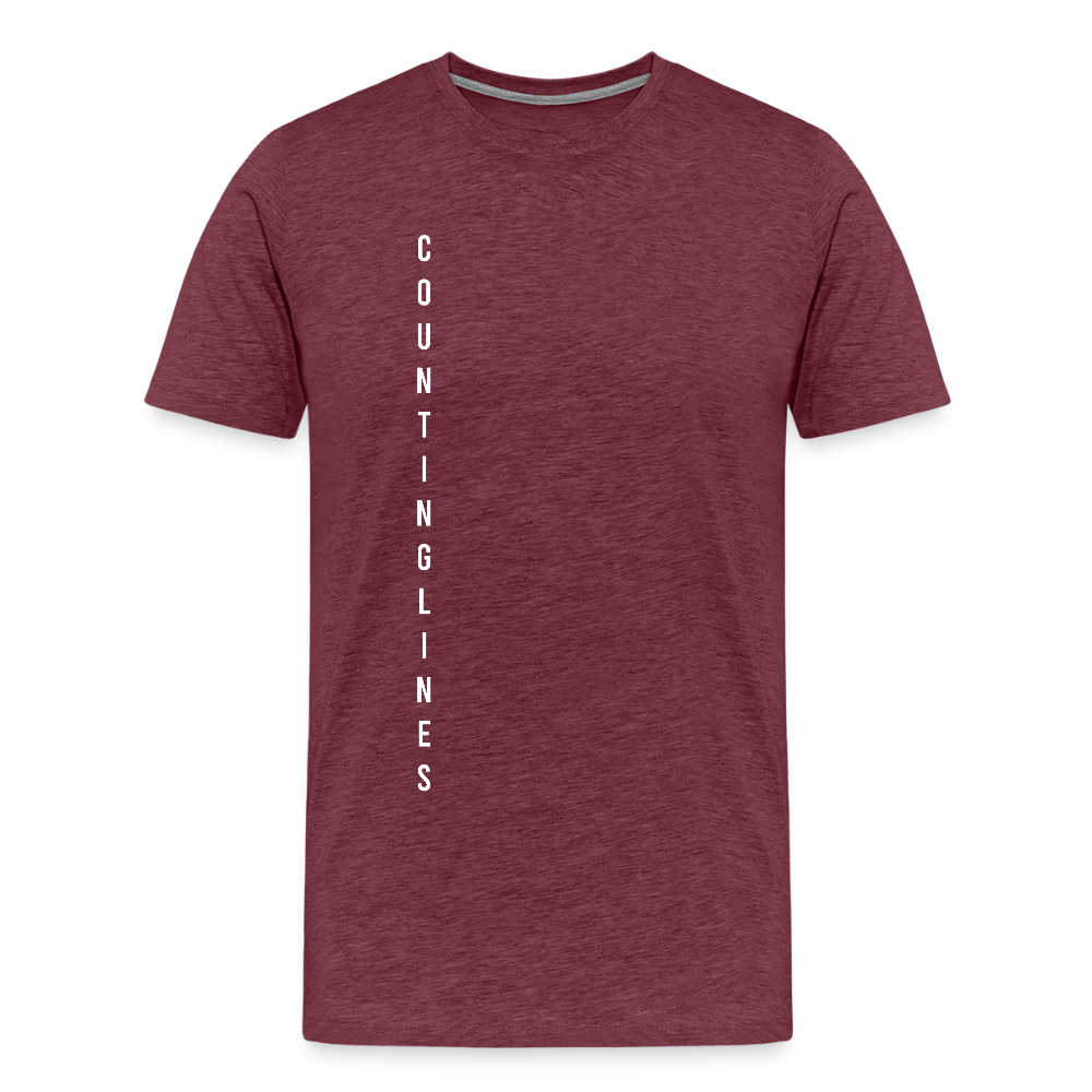 VERTICAL Edition - heather burgundy