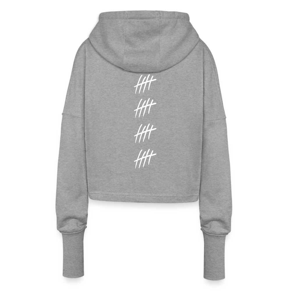 Cropped SPINE Edition - heather grey