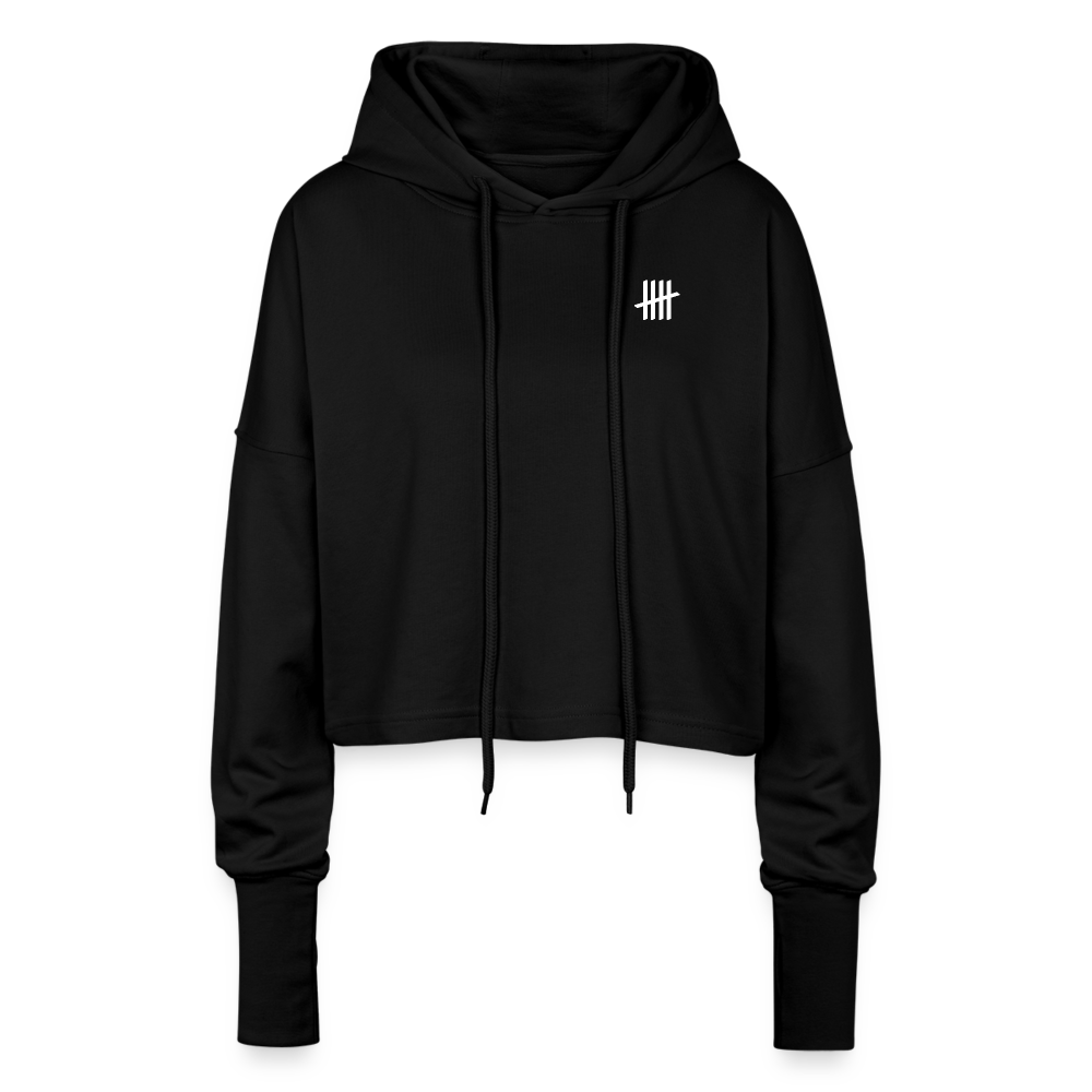 Cropped Hoodie - ...to be continued - Schwarz