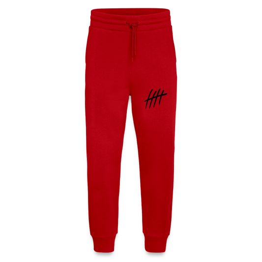 LINES Premium Joggers - red