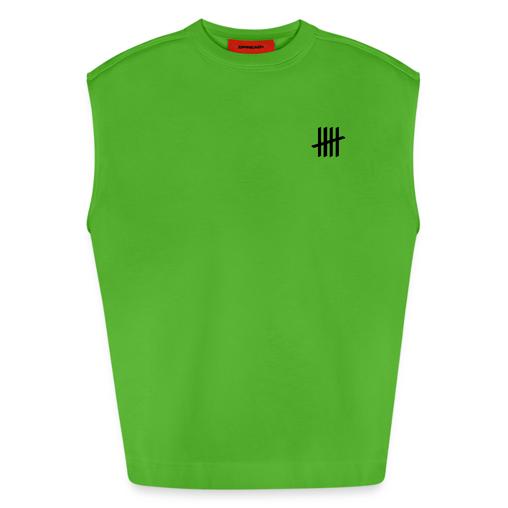 Oversized Tank Top - ...to be continued - Apple Neon