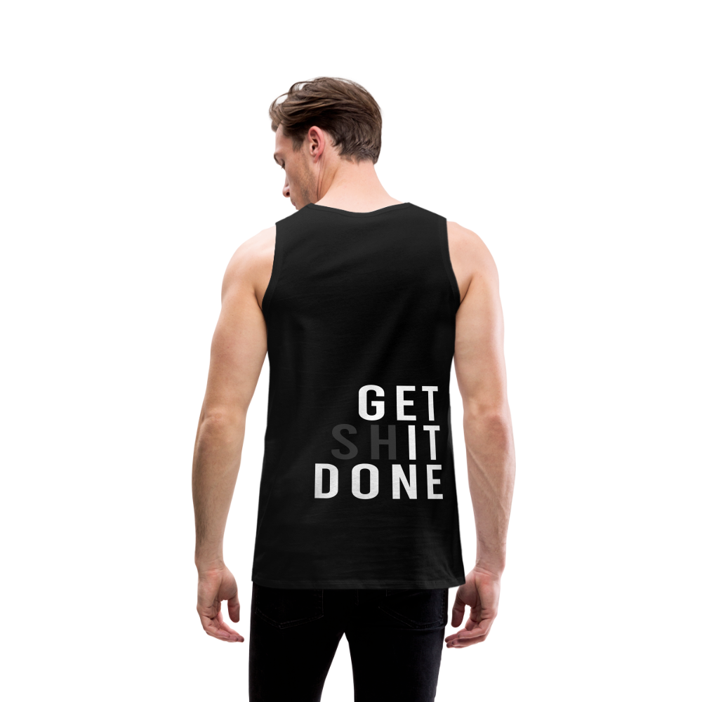 Tank Top - GET S*IT DONE - Schwarz