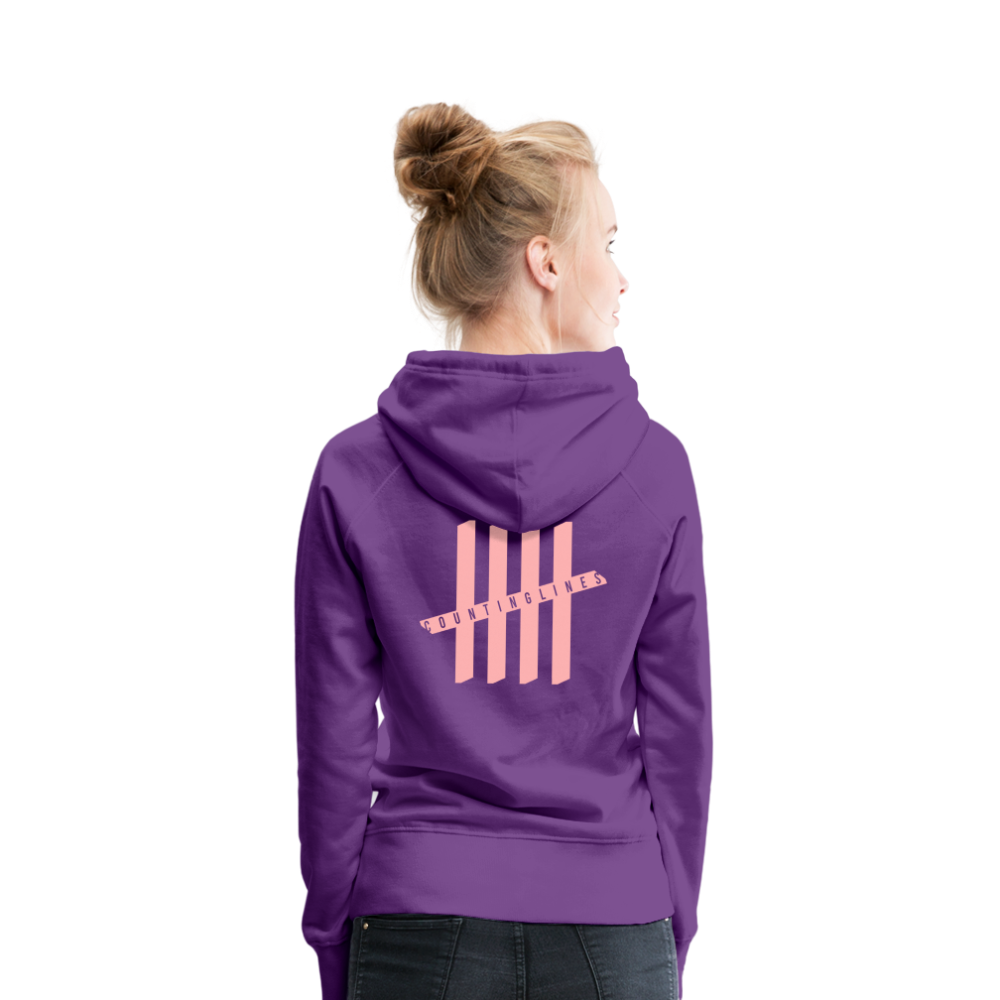 COUNTINGLINES Vertical - purple