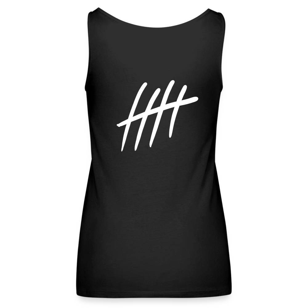 Women’s Tank Top - COUNTINGLINES - Schwarz