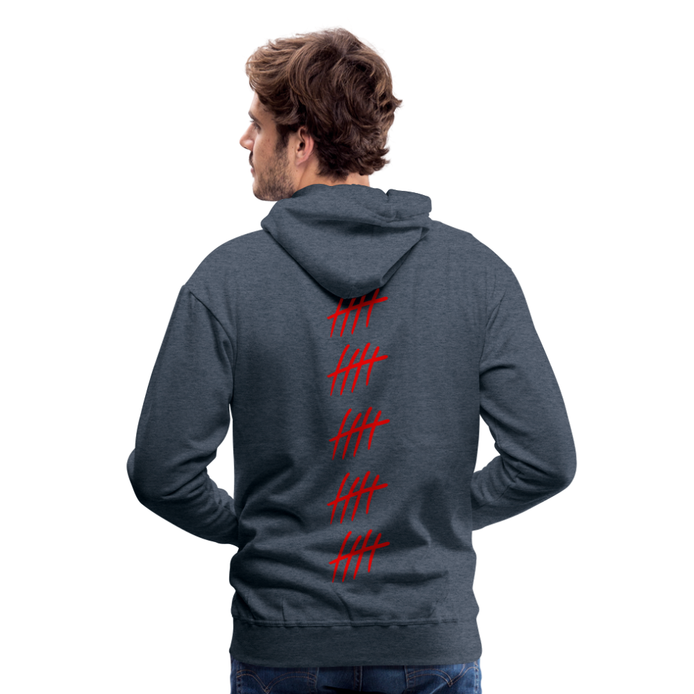 SPINE Edition Red - heather denim