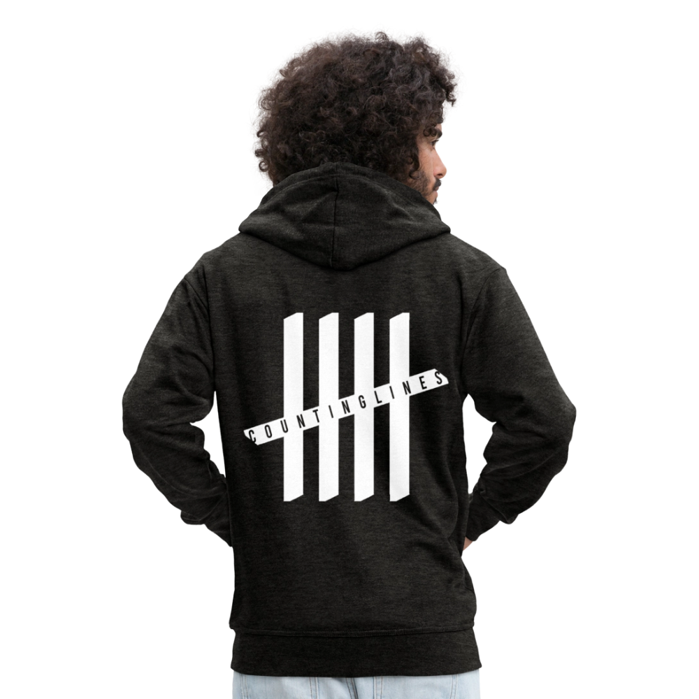 Men's COUNTINGLINES Premium Jacket - charcoal grey