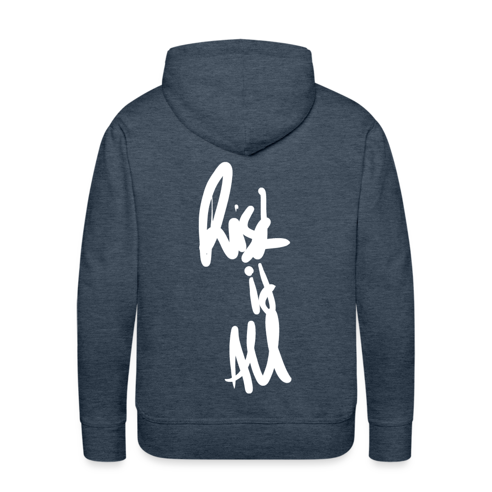RISK IT ALL - Jeansblau