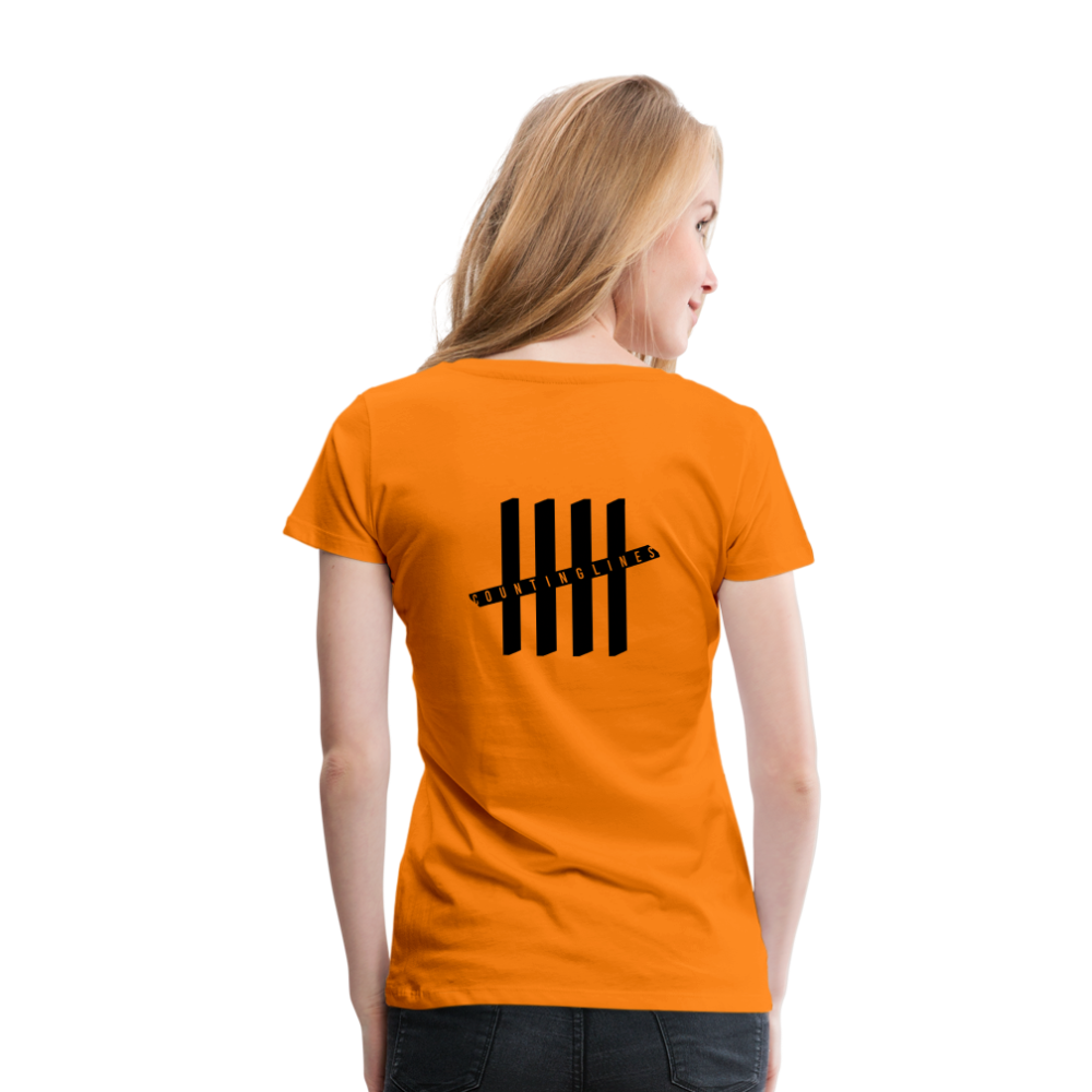 COUNTINGLINES Vertical - orange