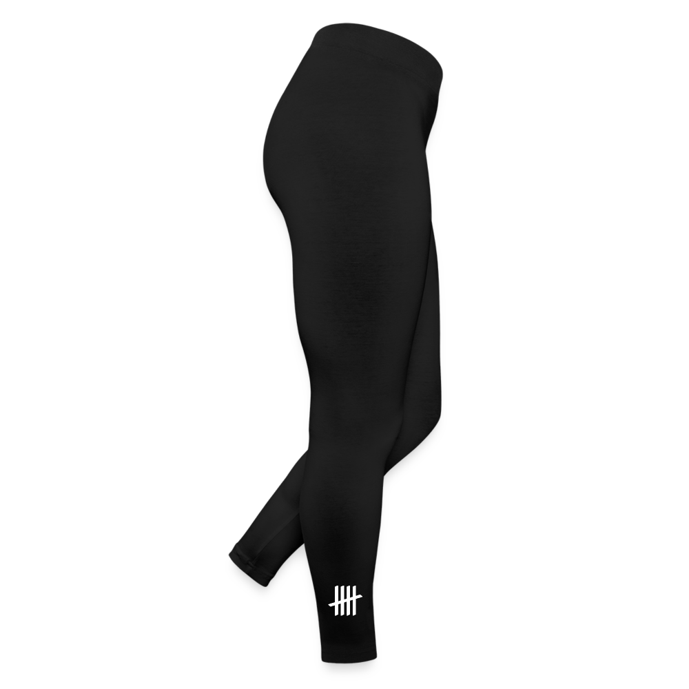 COUNTINGLINES Jersey Leggings - black