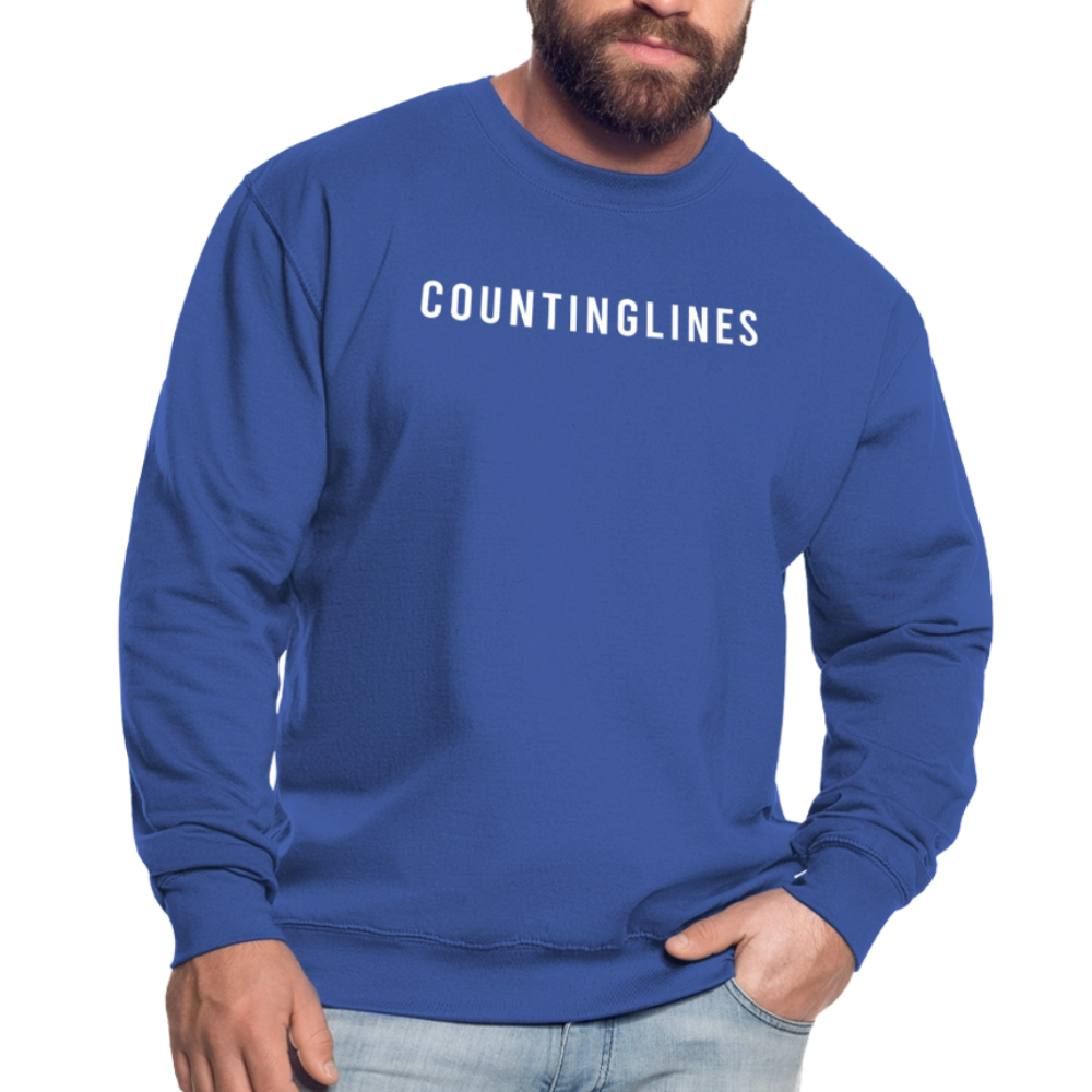 COUNTINGLINES Sweatshirt - royal blue