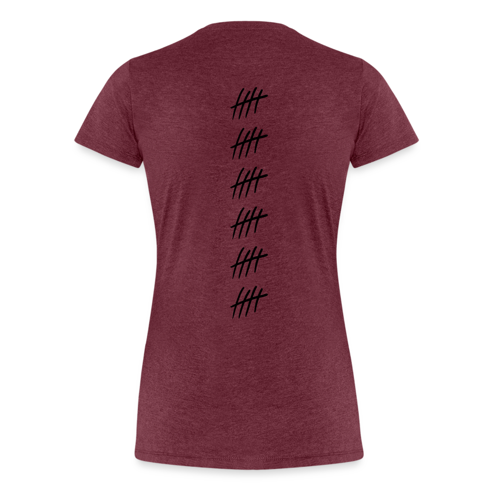 Women SPINE Edition - heather burgundy