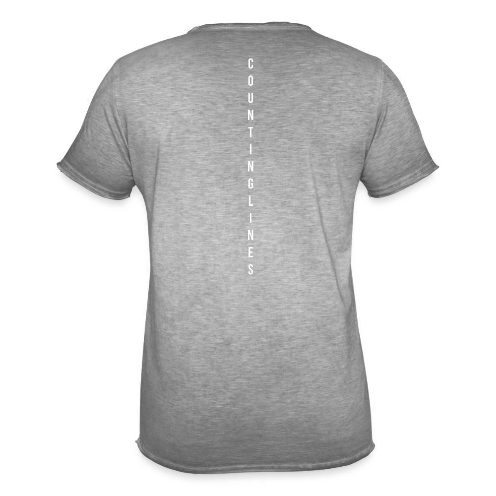 COUNTINGLINES Vintage T-Shirt - vintage grey