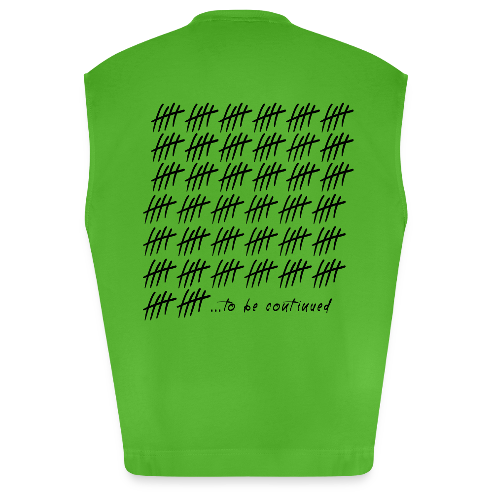 Oversized Tank Top - ...to be continued - Apple Neon