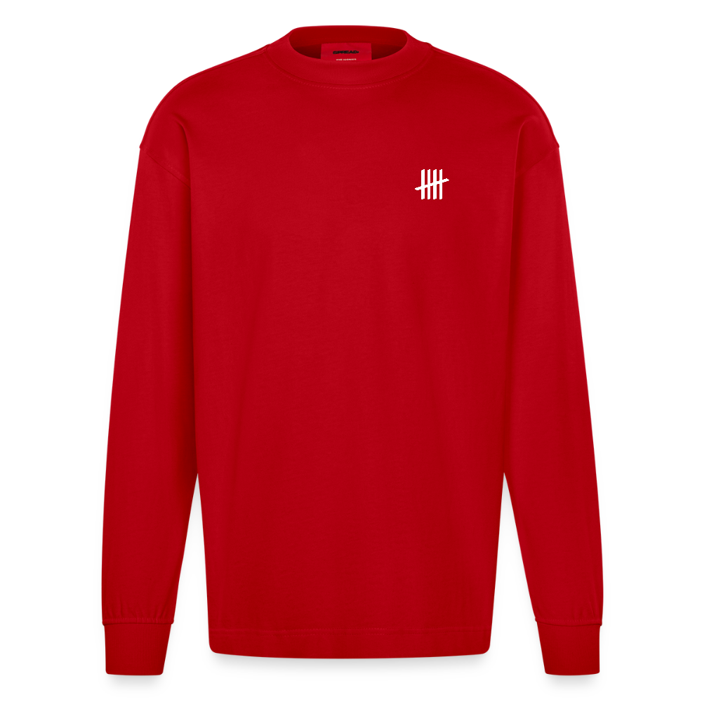 Premium Longsleeve - COUNTINGLINES - red