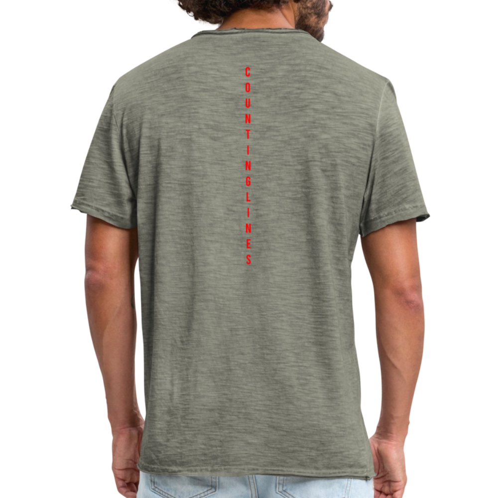 COUNTINGLINES Vintage T-Shirt - vintage khaki