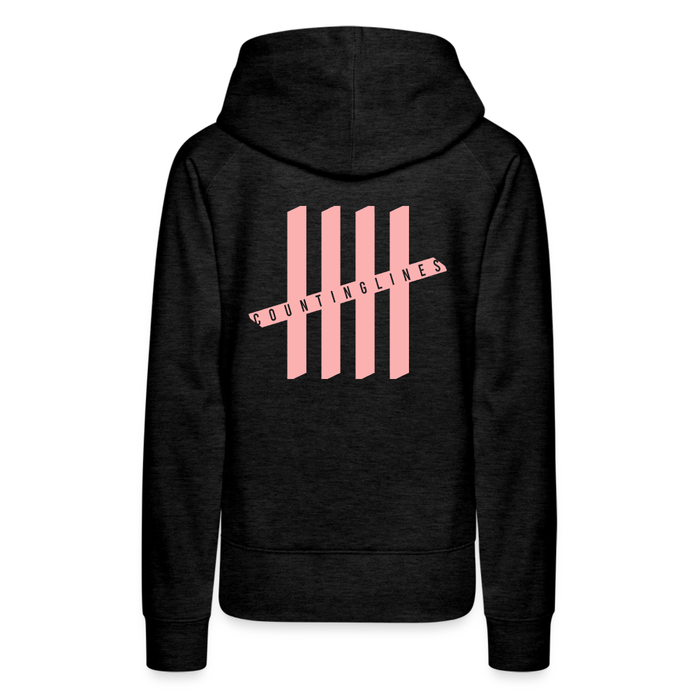 COUNTINGLINES Vertical - charcoal grey
