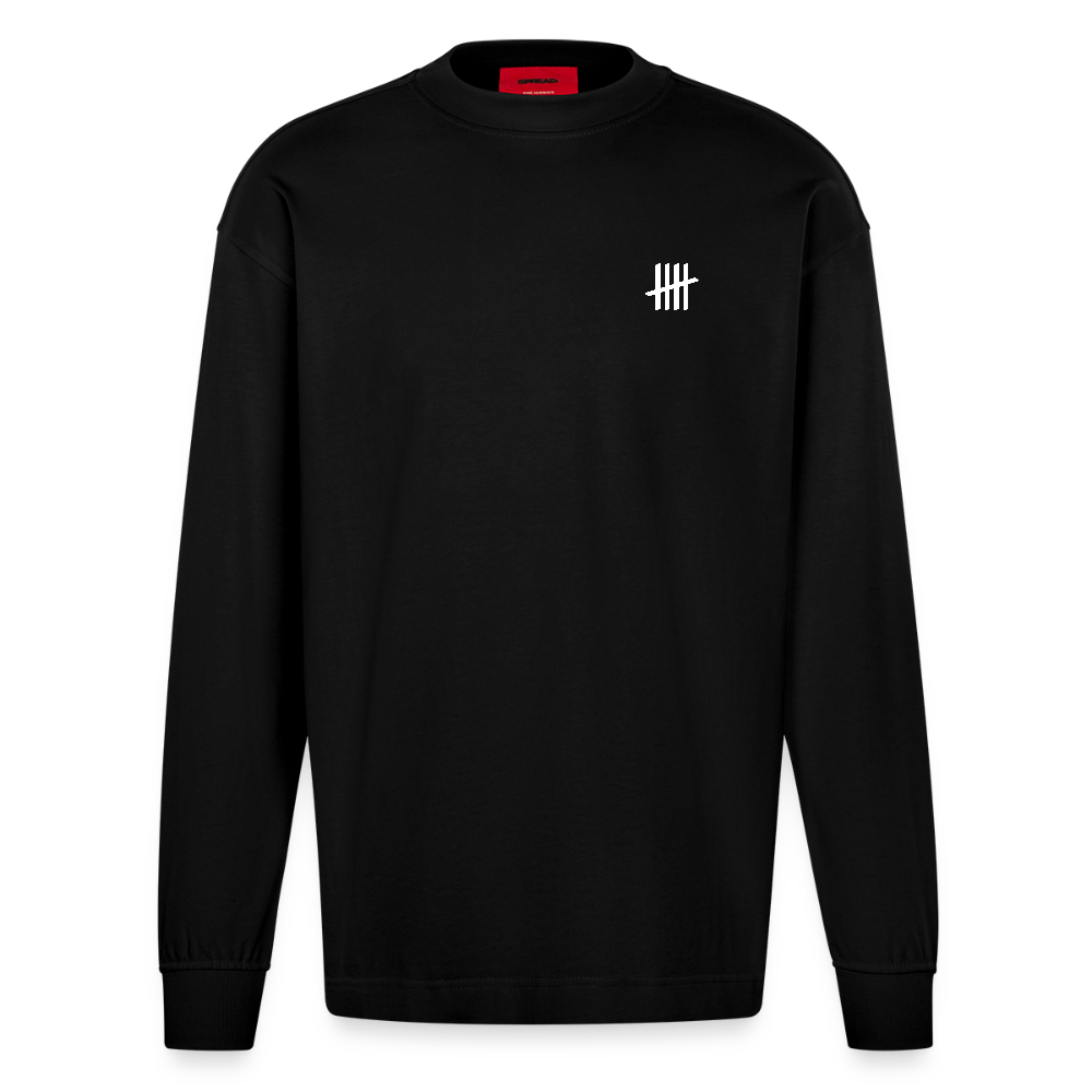 Premium Longsleeve - COUNTINGLINES - SOLID BLACK