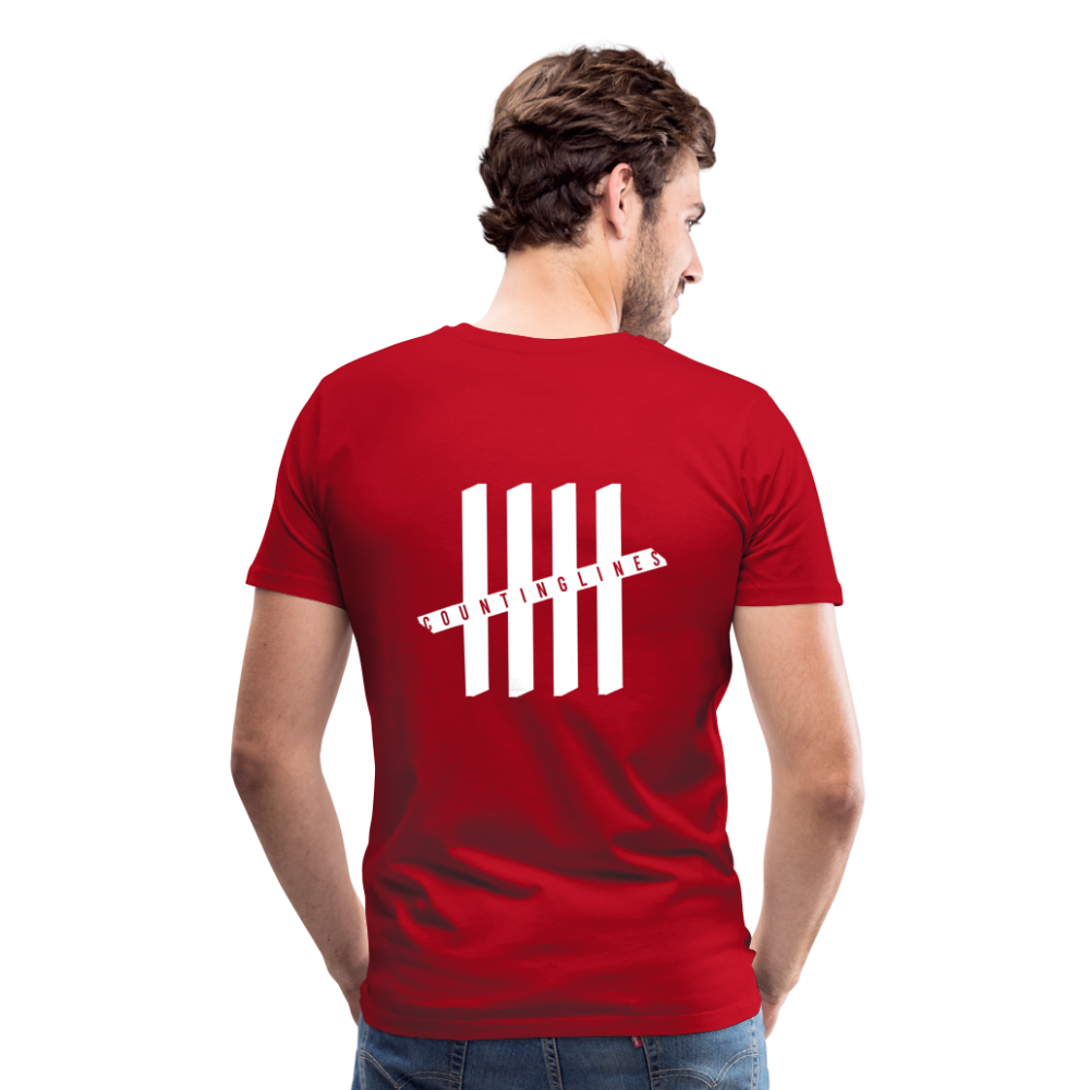 COUNTINGLINES Vertical - red