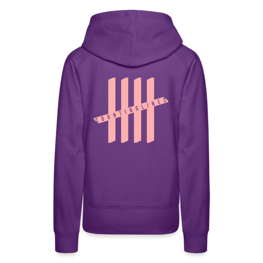 COUNTINGLINES Vertical - purple