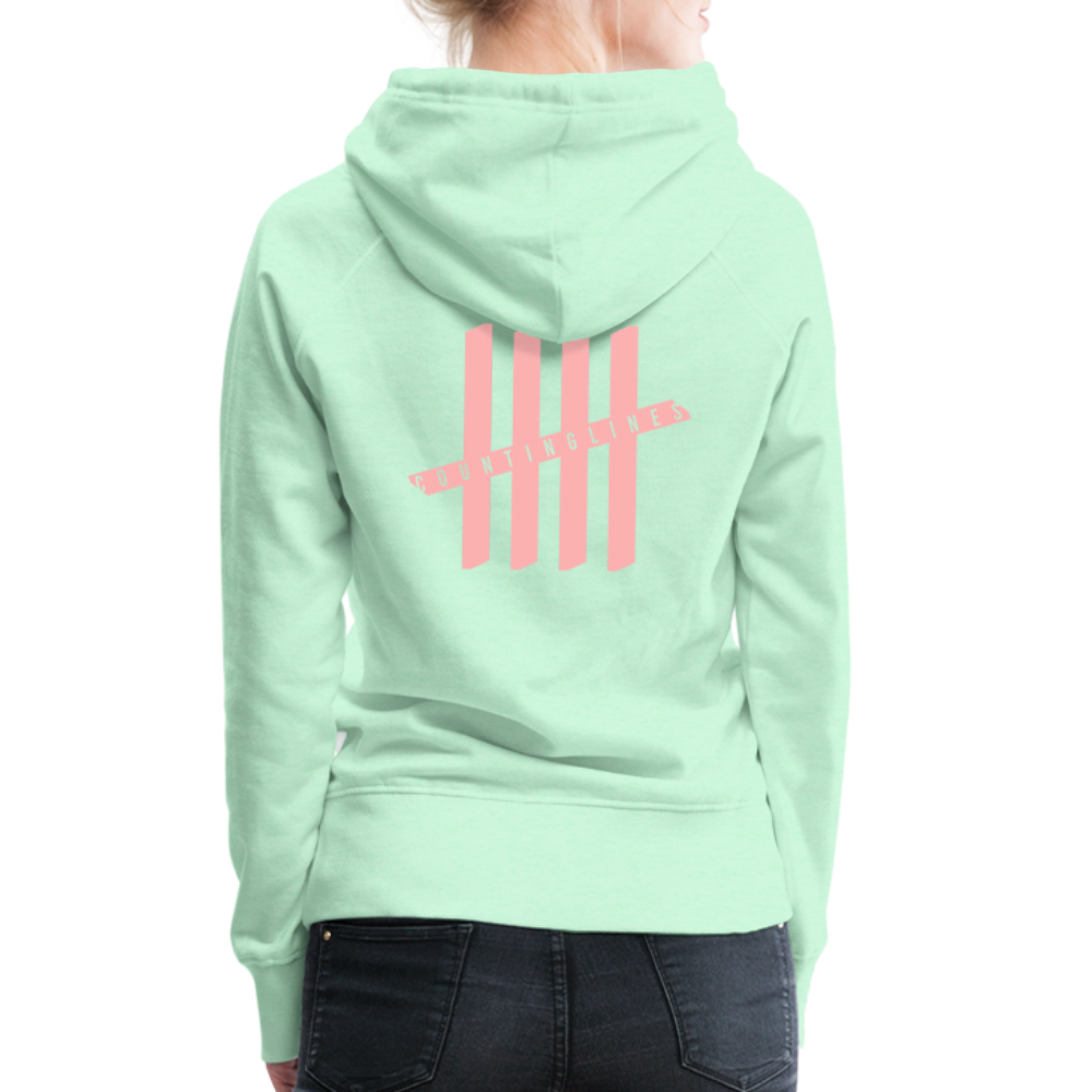 COUNTINGLINES Vertical - light mint
