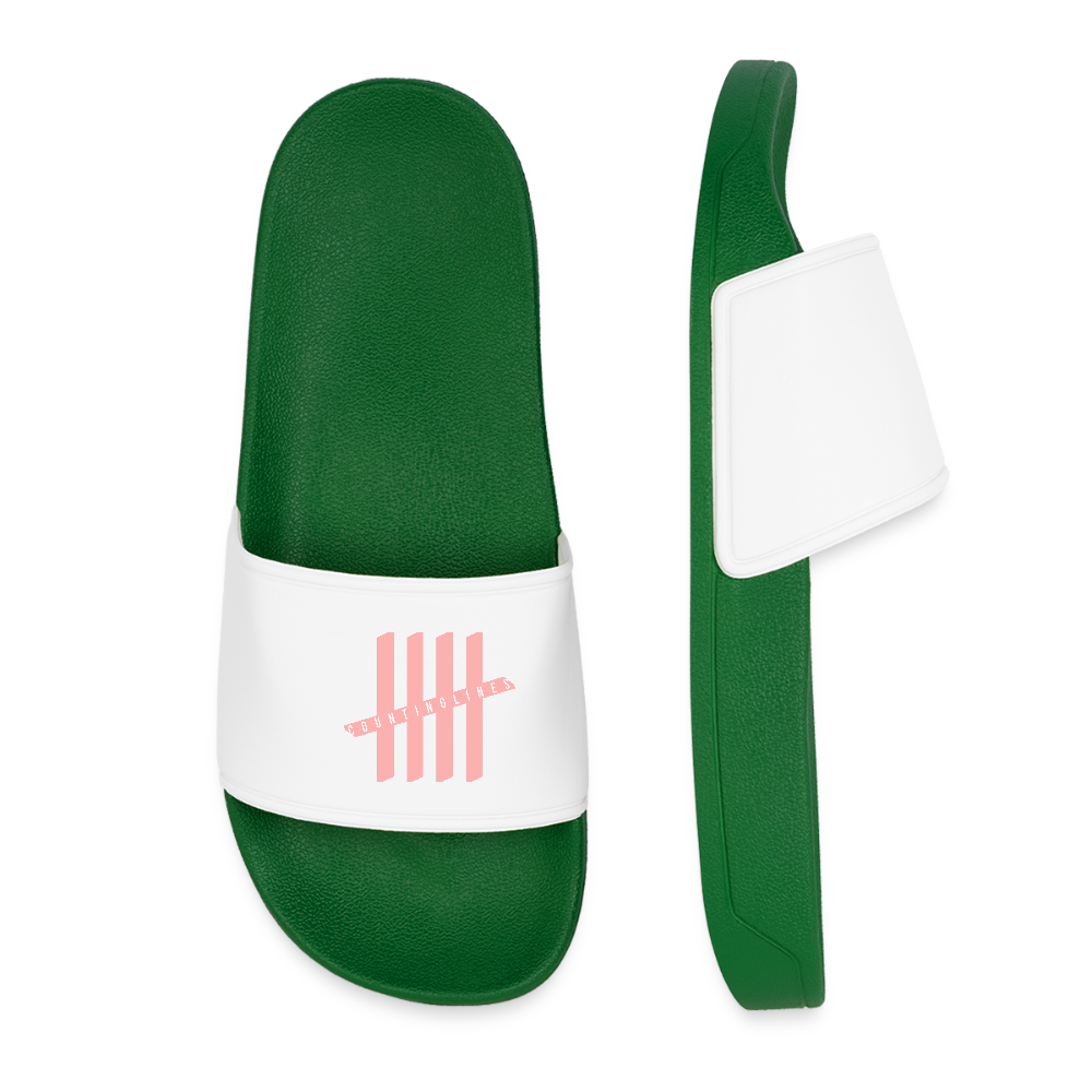 COUNTINGLINES Women Sliders - dark green