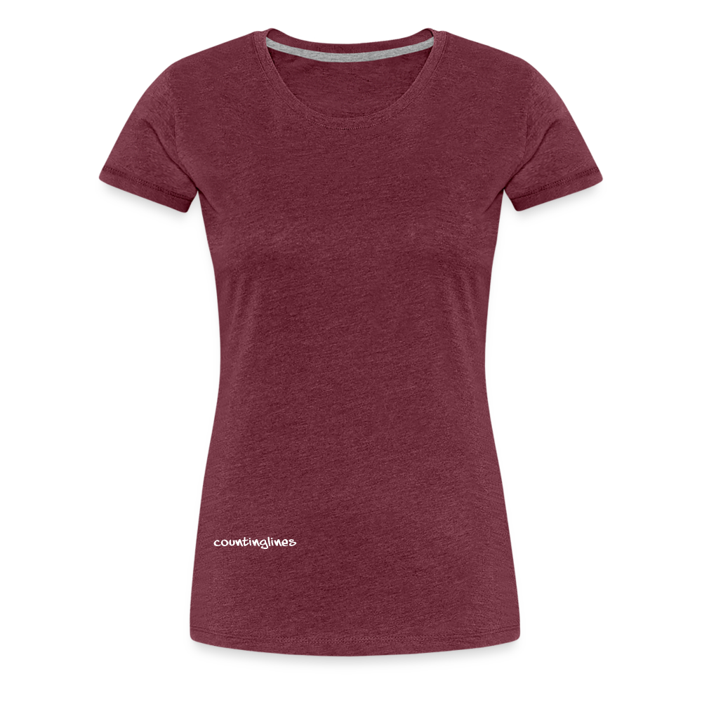 COUNTINGLINES - Bordeauxrot meliert
