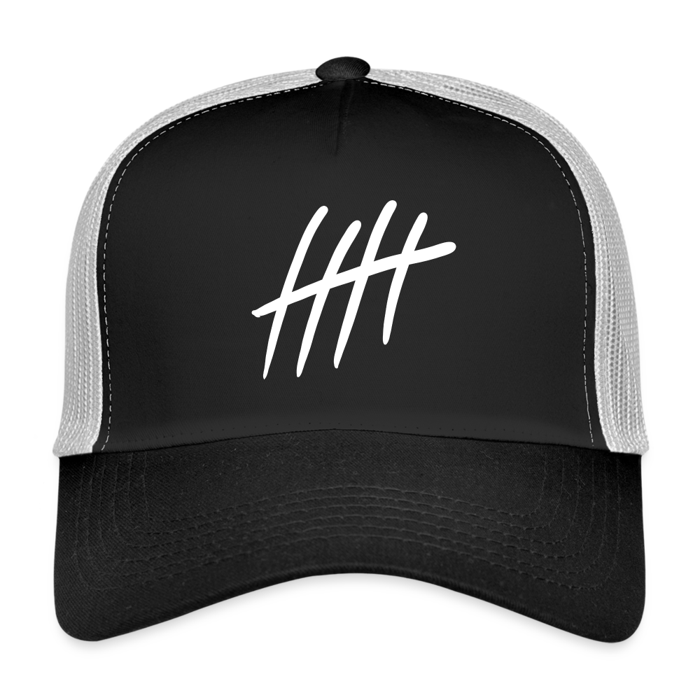 Trucker Cap - COUNTINGLINES - Schwarz/Steingrau