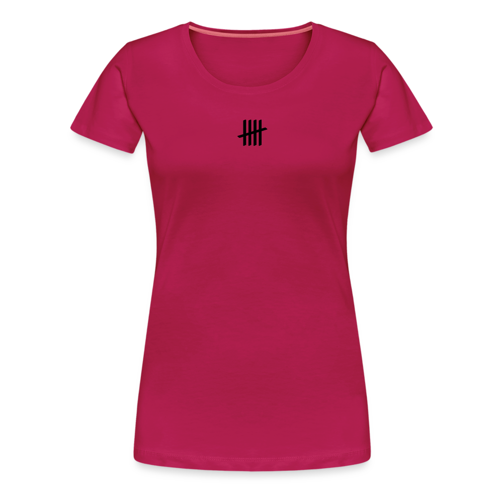 COUNTINGLINES Vertical - dark pink