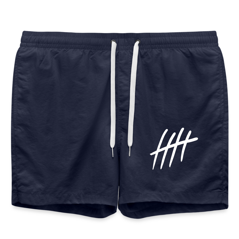 Swim Trunks - COUNTINGLINES - french navy