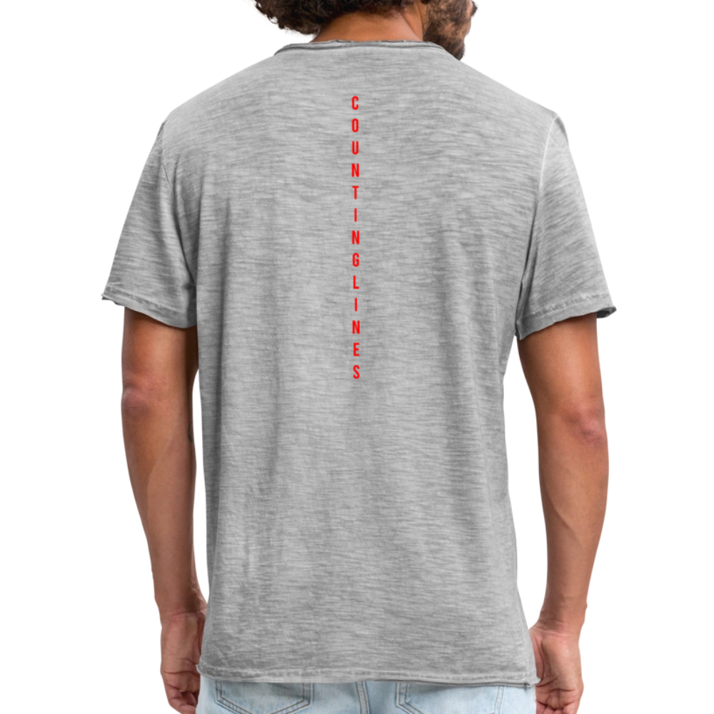 COUNTINGLINES Vintage T-Shirt - vintage grey