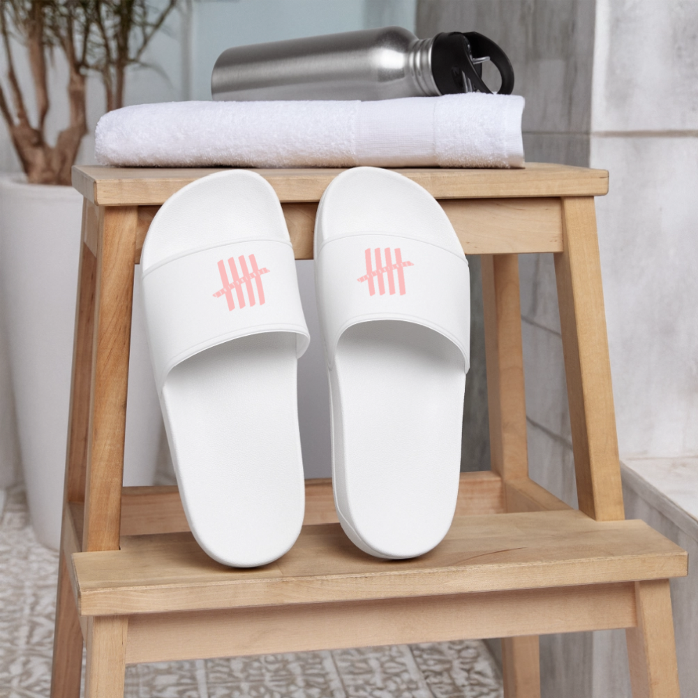 COUNTINGLINES Women Sliders - white