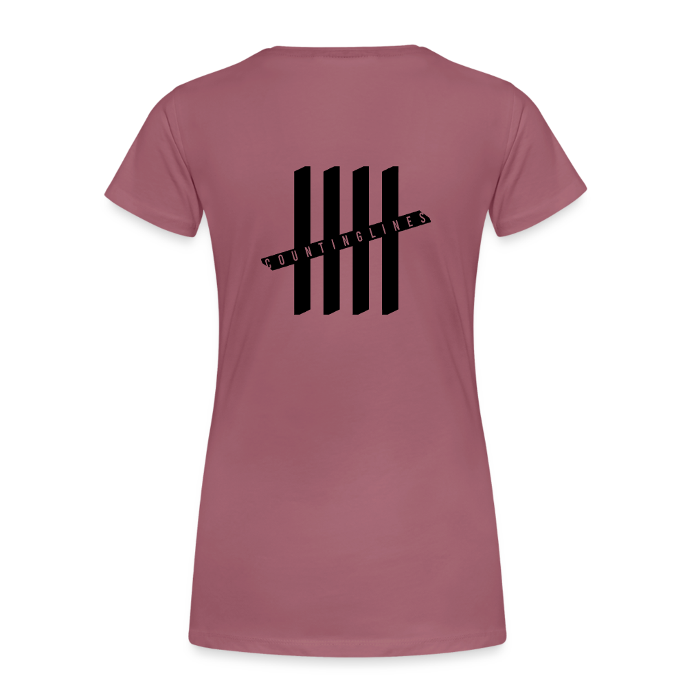 COUNTINGLINES Vertical - mauve