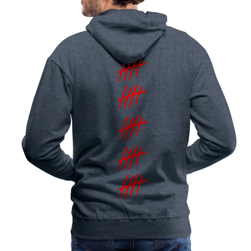 SPINE Edition Red - heather denim