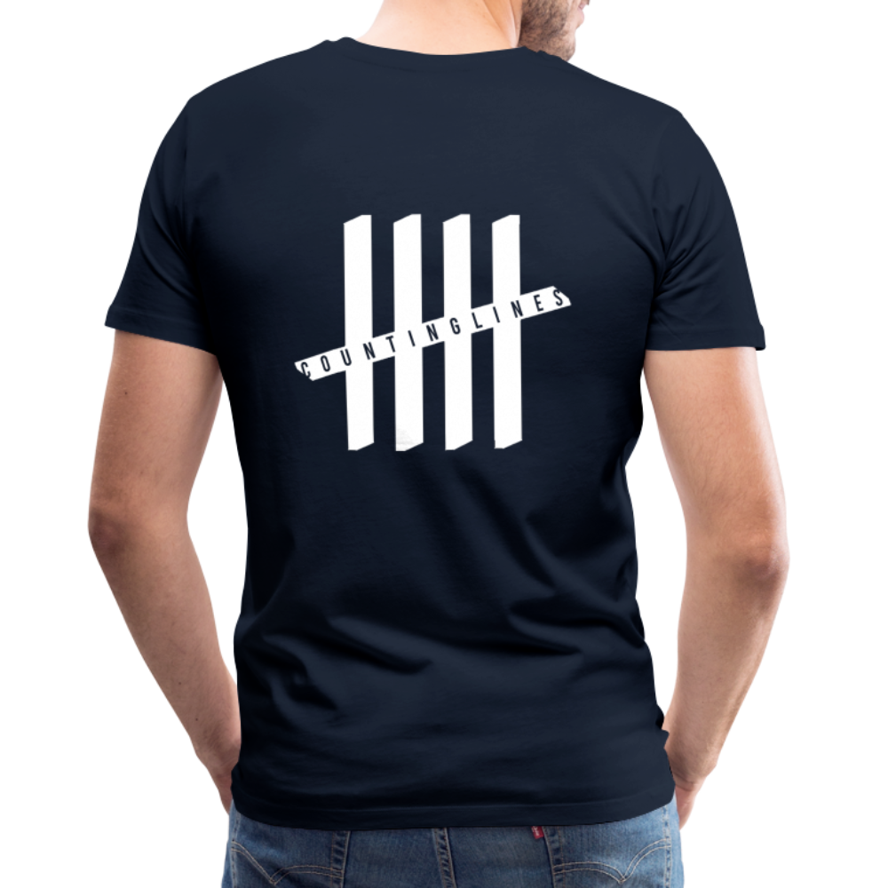COUNTINGLINES Vertical - navy