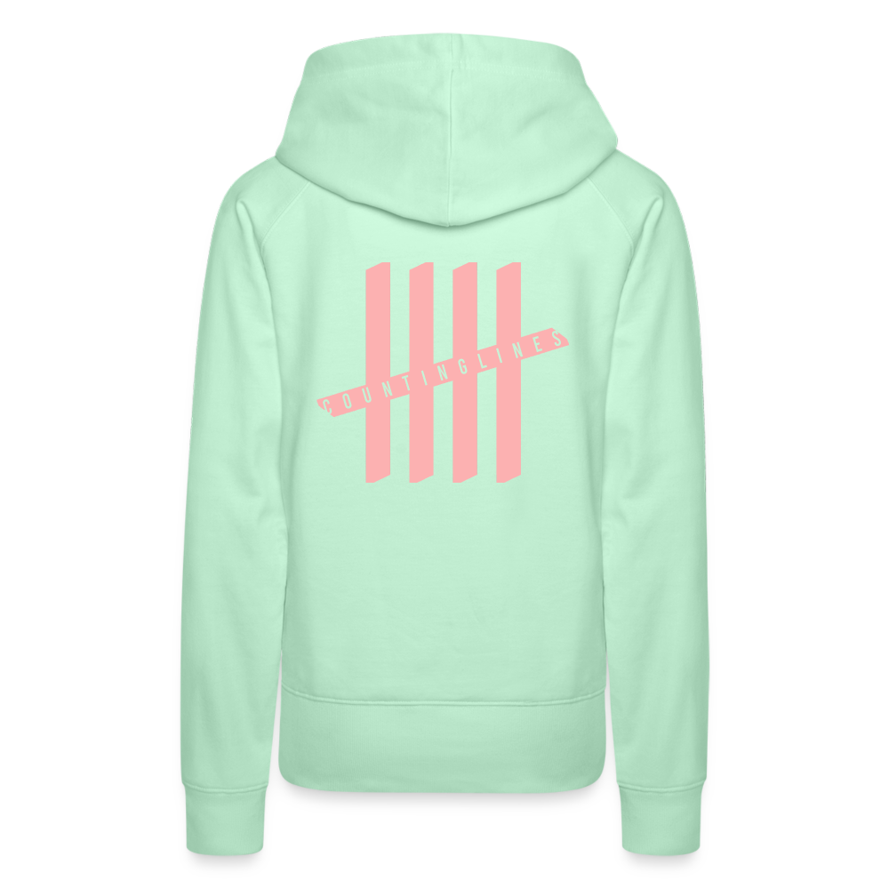 COUNTINGLINES Vertical - light mint