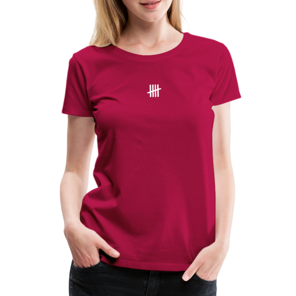 COUNTINGLINES Vertical - dark pink