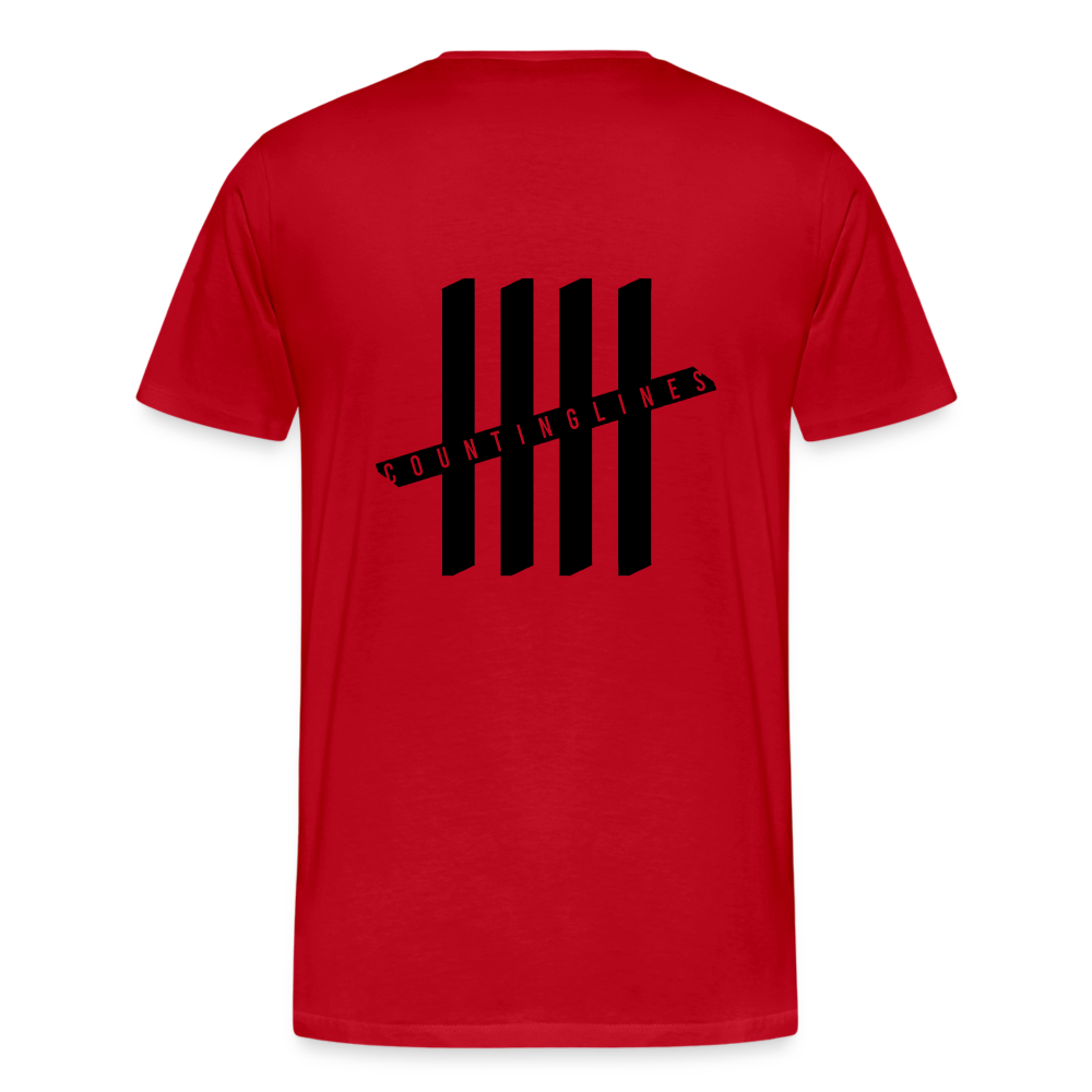 COUNTINGLINES Vertical - red