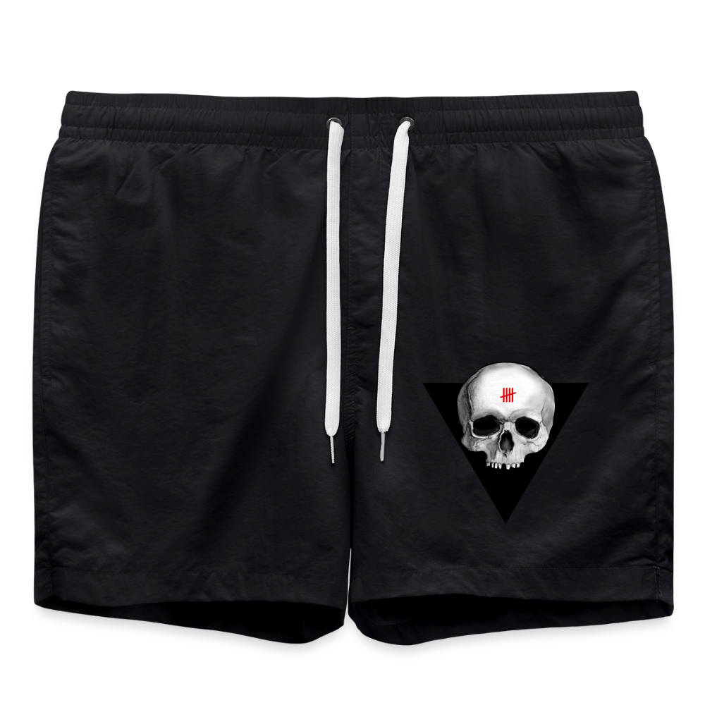 SKULL Edition Badeshorts - black