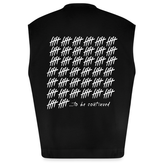 Oversized Tank Top - ...to be continued - SOLID BLACK